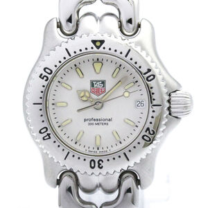 TAG HEUER Sel Professional Steel Quartz Ladies Watch WG1412 Polished
